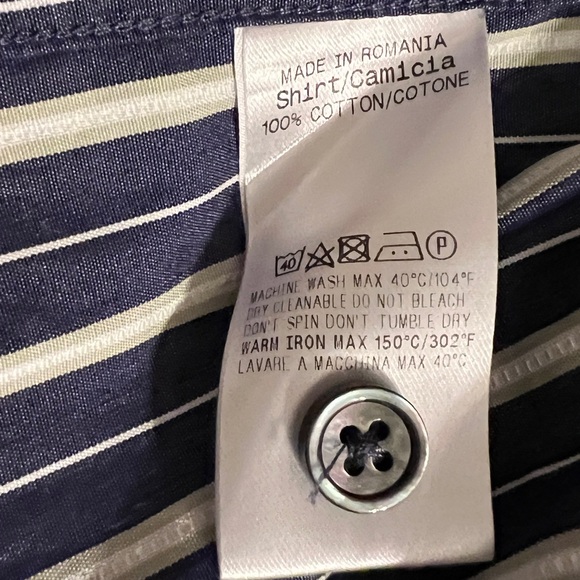 Zegna men’s shirt- New w.o. tag - Picture 8 of 13